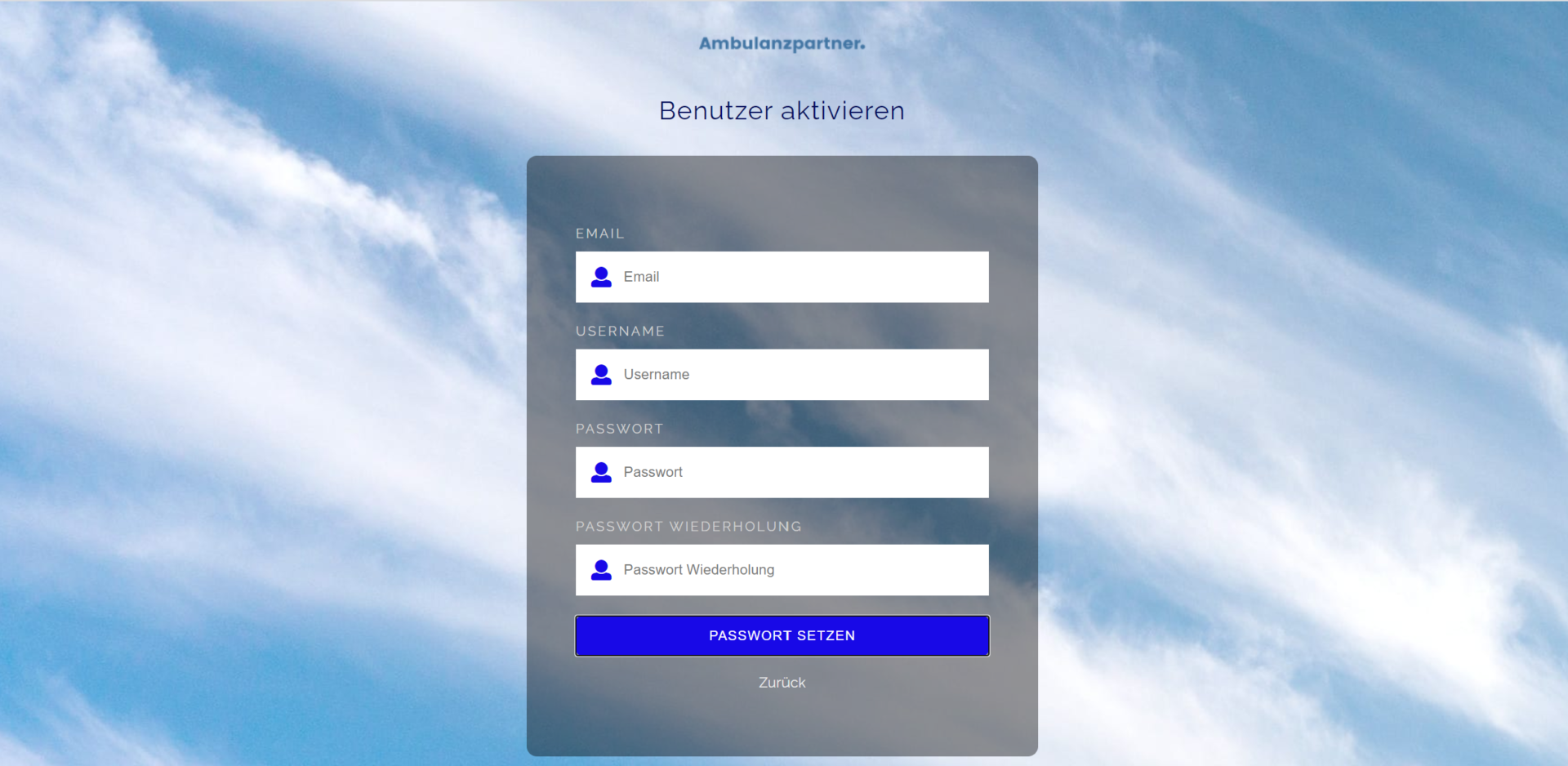 Registrierung Benutzer aktivieren