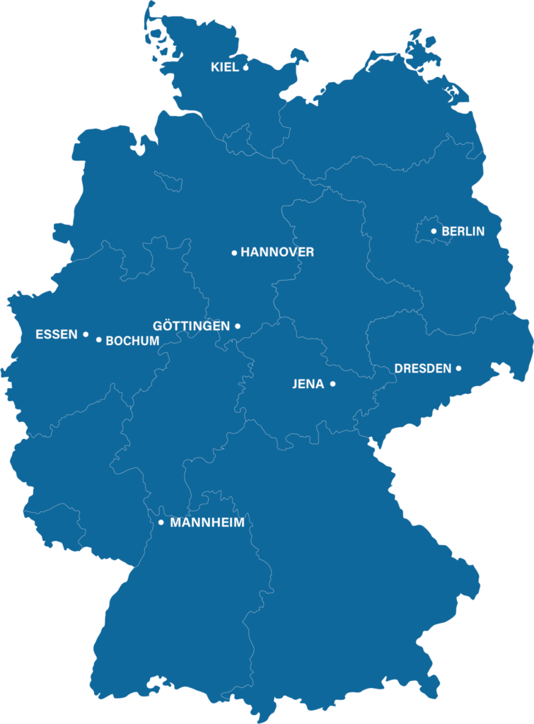 Teilnehmende ALS-Zentren Versorgungsalgorithmus