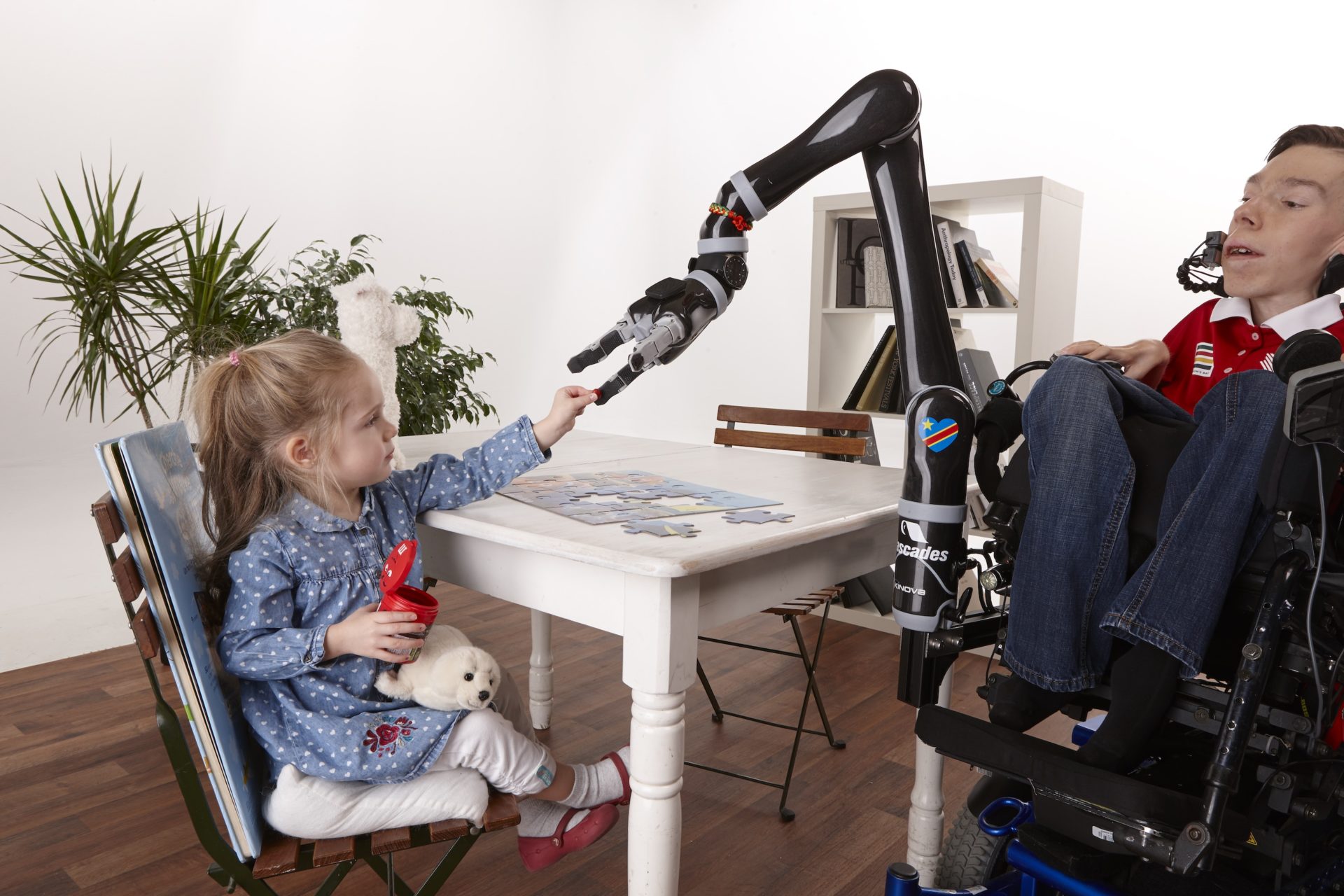 Robotikarm mit Patient