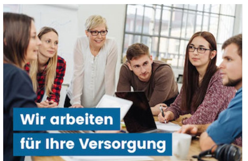 Wir arbeiten für Ihre Versorgung